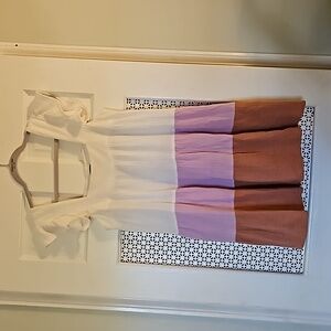 Cotton colorblind babydoll dress